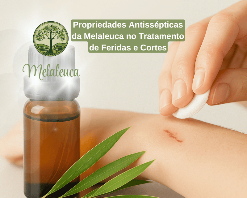 Propriedades Antissépticas da Melaleuca no Tratamento de Feridas e Cortes